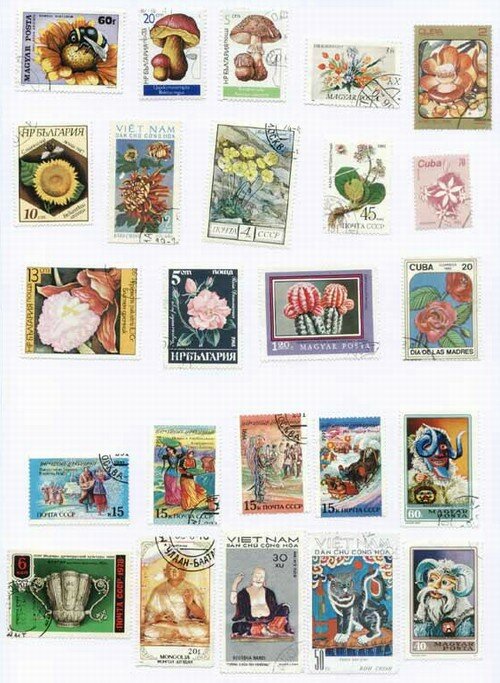 Почтовые марки, Марки на тему «Фауна» и «История нации»