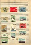 The ships of science and sailing charter of the USSR, Phillumeny for collector
